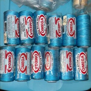 Omega Blue Nylon Thread Set